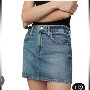 JOE’S JEANS Denim Tessa Mini Skirt 29